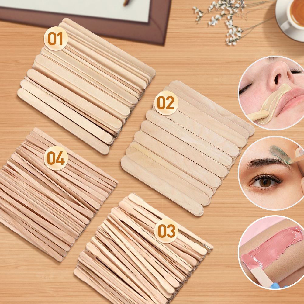 Wood Filler Stick - 500/200/100Pcs Holz Haar Entfernung Stick Gesicht