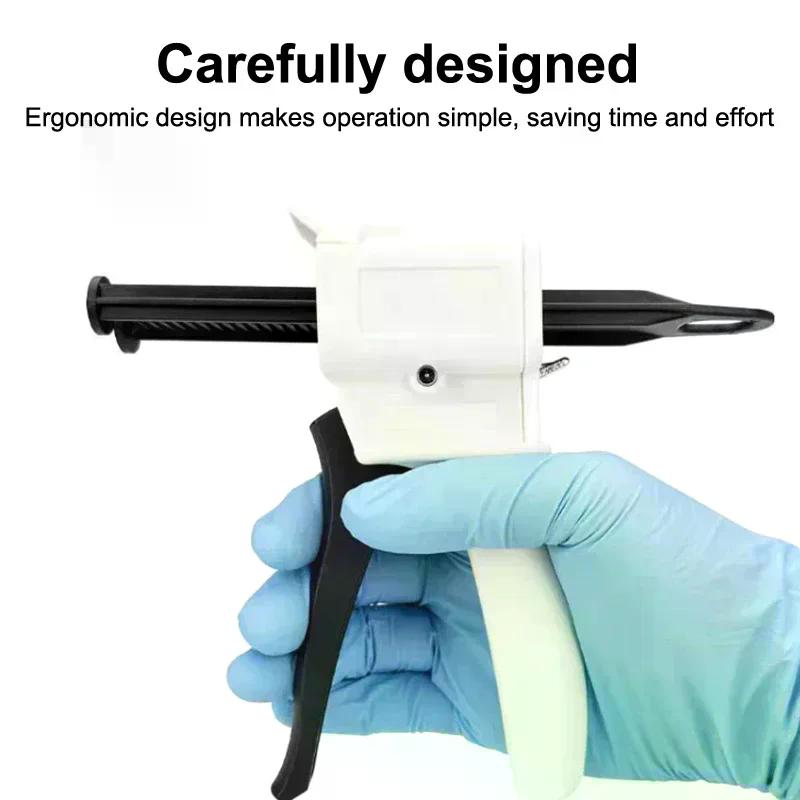 Caulking Gun Dispensing - Dental-Abdruckmaterial-Mischpistole, Silikon-Kautschuk-Dosierpistole, Abfüllpistole, Dentalgeräte, Laborwerkzeuge, Material