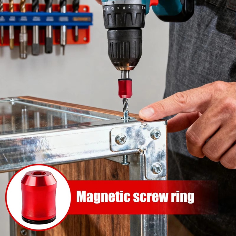 Home Improvement Al - Bit Magnetiseur Schraubendreher Bit Magnet Ring