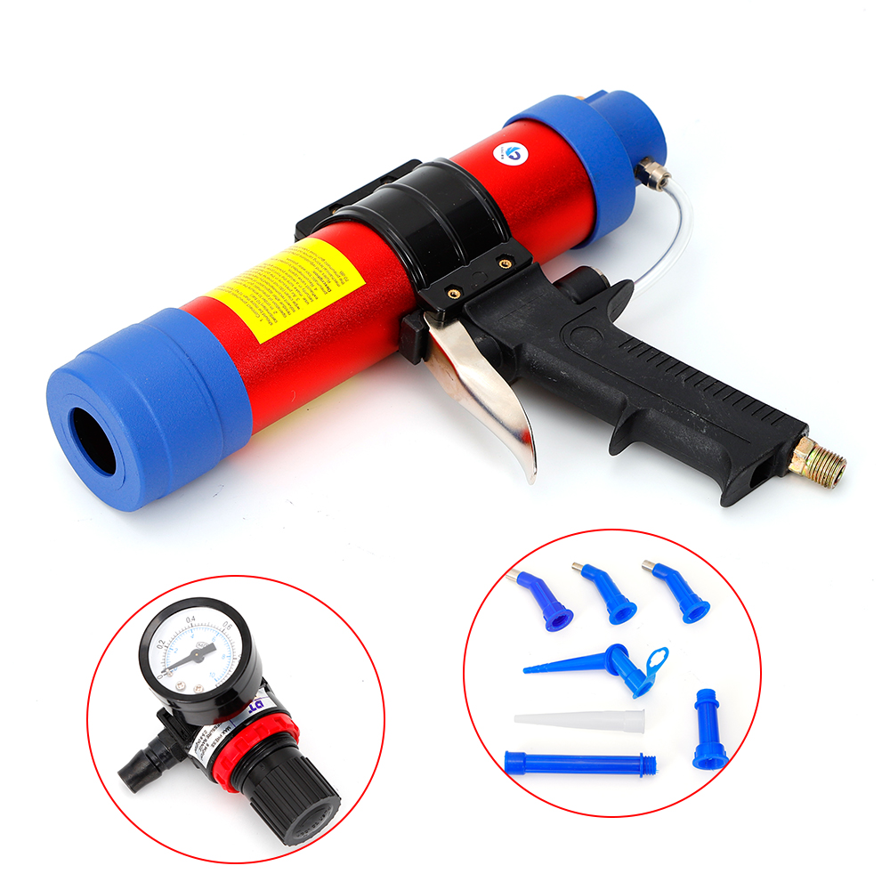 Caulking Gun Dispensing - Luftdichtung, 310 ml, Dichtmittel, Silikonpistole, pneumatischer