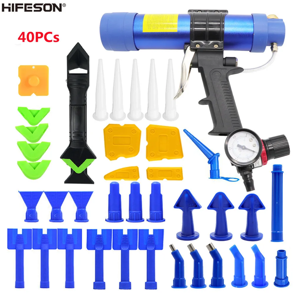 Caulking Gun Dispensing - 310ML Kartuschenpistole Pneumatische Kartusche Spender Silikon