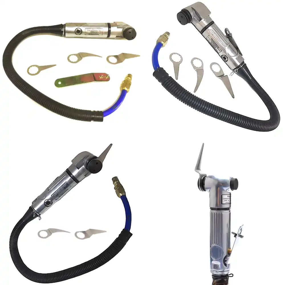 Door Weather Strip - Pneumatisches Fahrzeug-Glasausstechmesser zum Entfernen von Klebstoff,