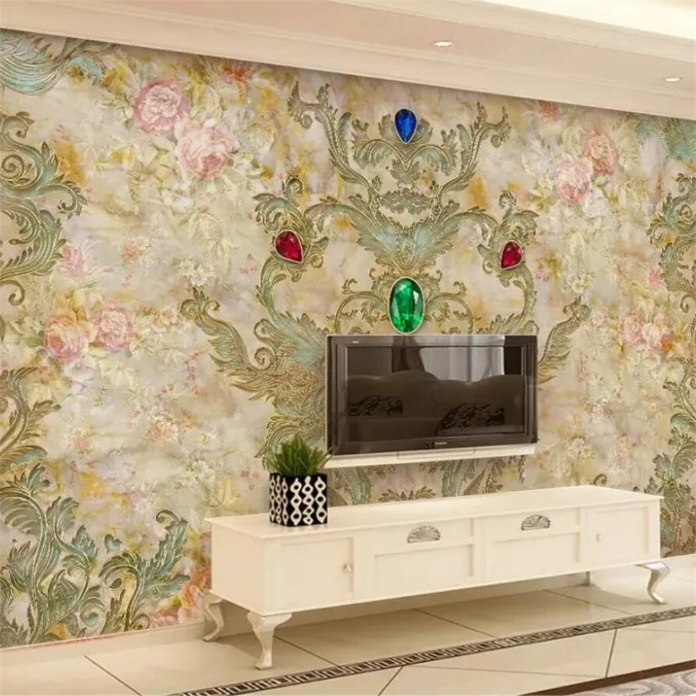 Tv Home Improvement - Maßgeschneiderte Wandtapete für Wandverkleidung, Wohnzimmer, TV-Hintergrund,