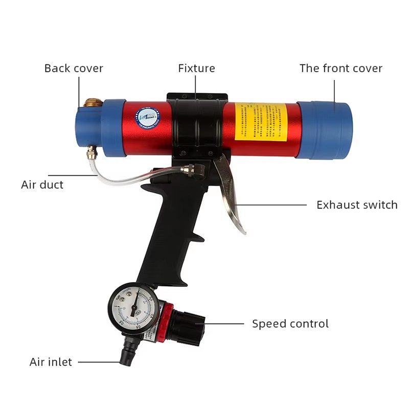 310ML Pneumatische Versiegelun – Caulking Gun Dispensing Bewertung und Preis