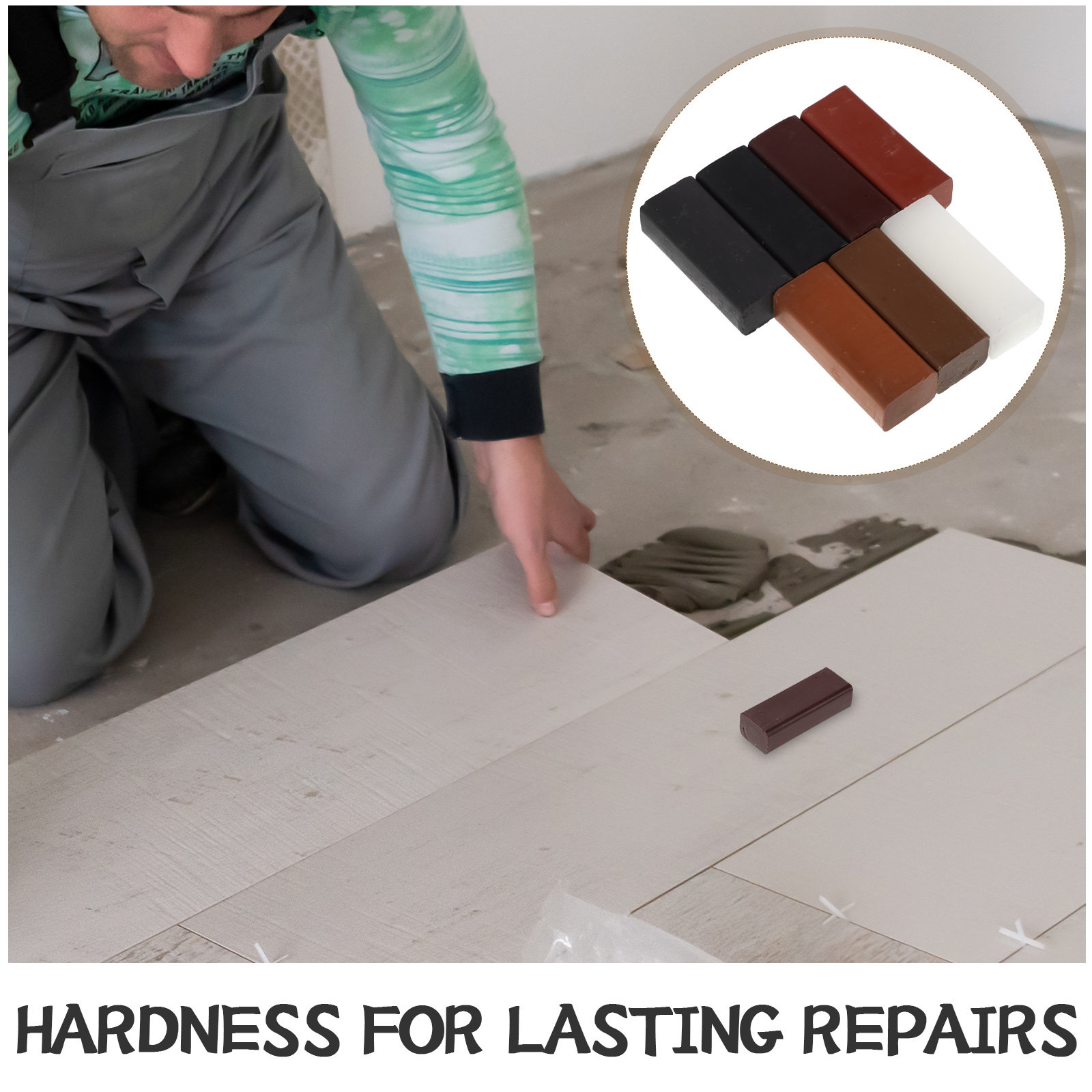 7-teiliges Reparatur-Wachsstif – Wood Filler Stick Bewertung und Preis