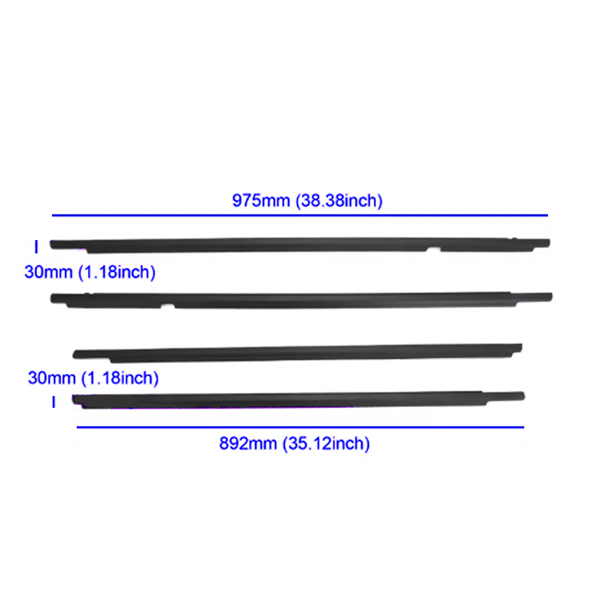 4 Stück Auto-Außentürdichtung  – Door Weather Strip Bewertung und Preis