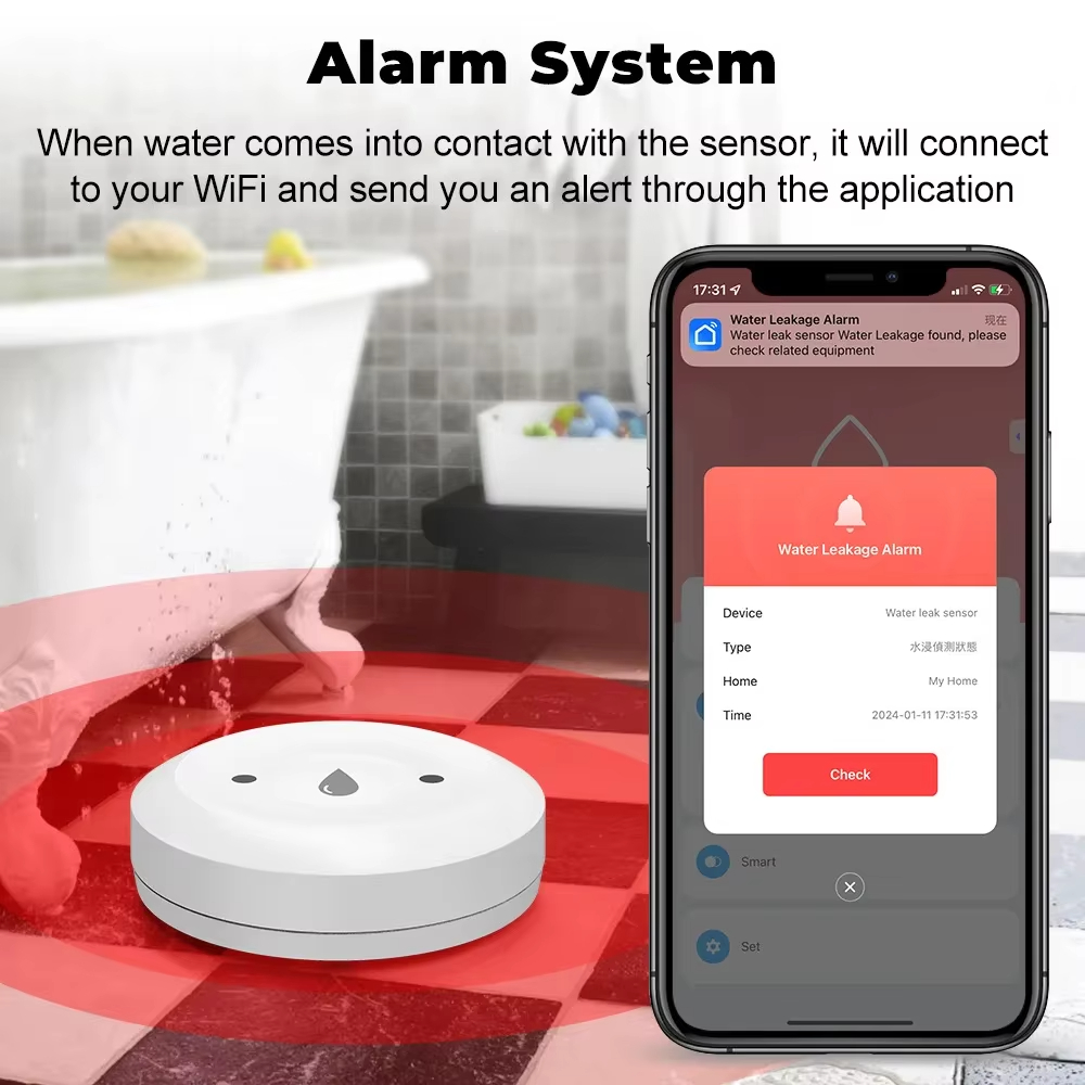 Tuya ZigBee 3.0 Wasserleck-Det – Home Improvement Kitchen Bewertung und Preis
