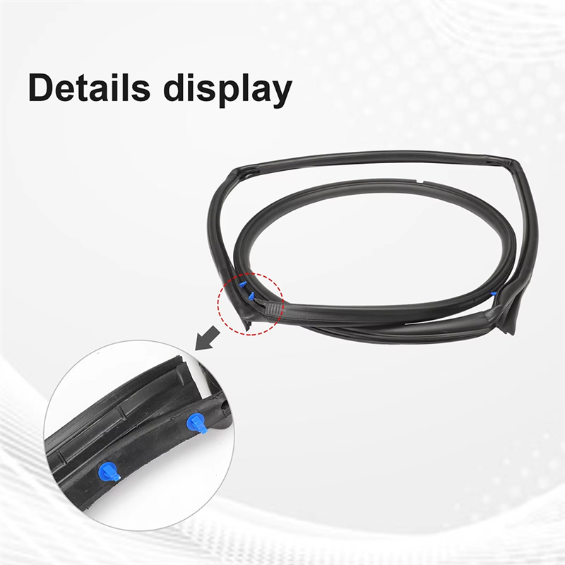 1 Paar Vordertür-Dichtungs-Zie – Door Weather Strip Bewertung und Preis