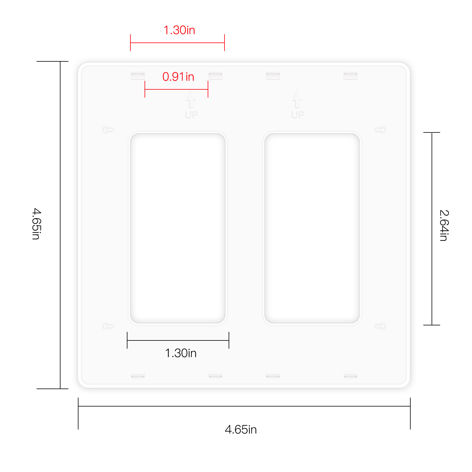 US, EU-Typ-Schalttafel, 2/3/4  – Home Improvement Kitchen Bewertung und Preis