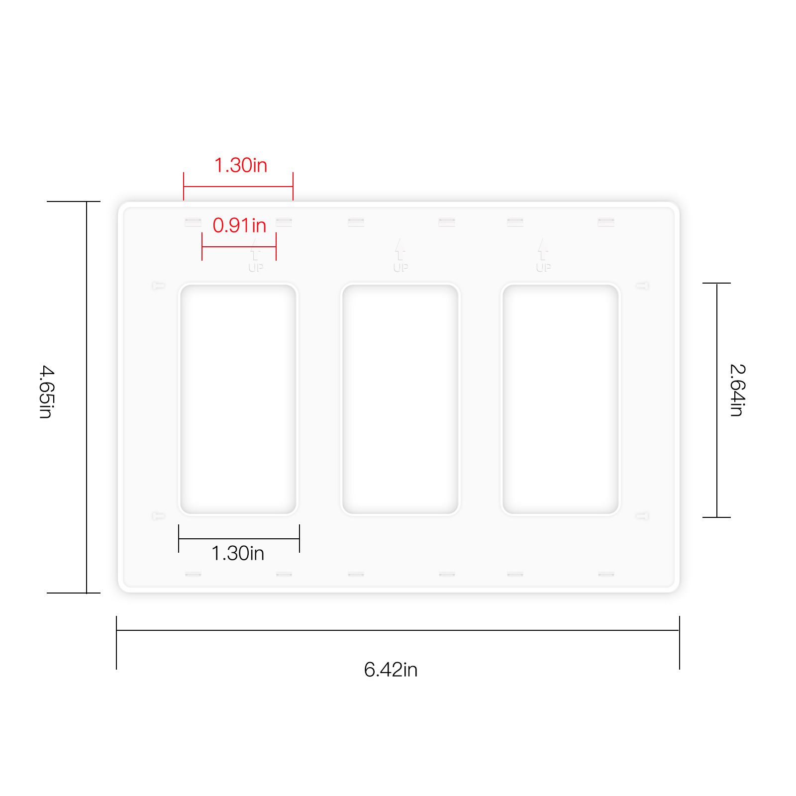 US, EU-Typ-Schalttafel, 2/3/4  – Home Improvement Kitchen Bewertung und Preis